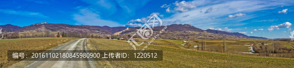 卡爾尼克山山自然風(fēng)光全景