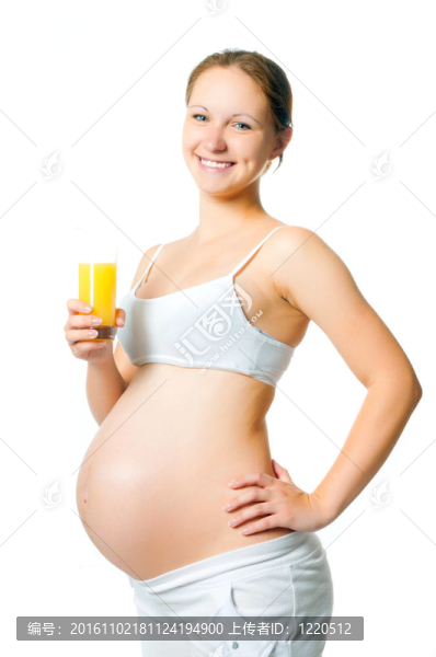 懷孕的女人