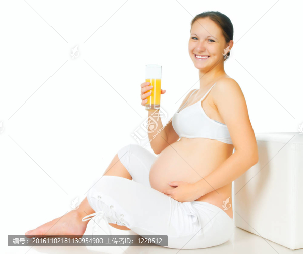 懷孕的女人