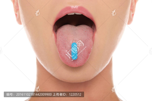 他的舌頭在沃瑪丸