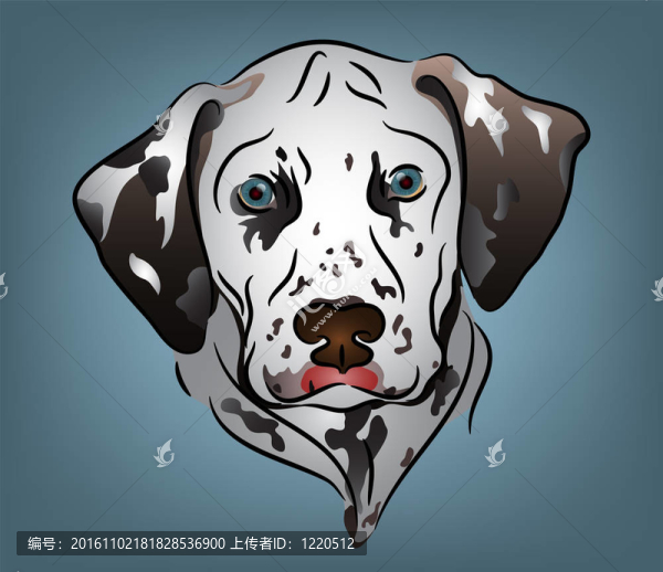 大麥町犬的畫像