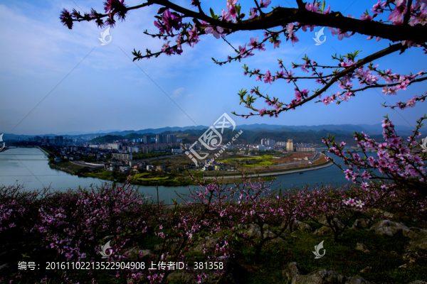 張家界桃花鳥瞰