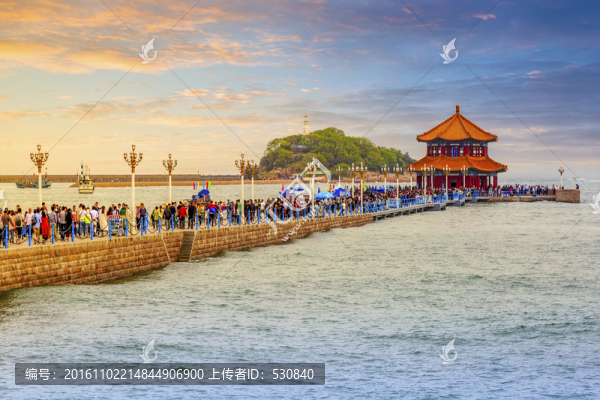青島風(fēng)光,棧橋風(fēng)景區(qū)