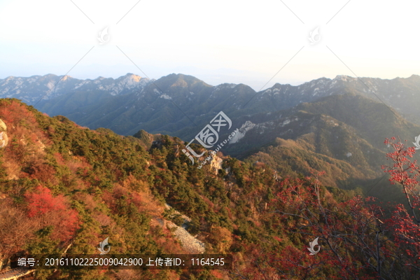 山東臨沂龜蒙蒙山景區(qū)風(fēng)光