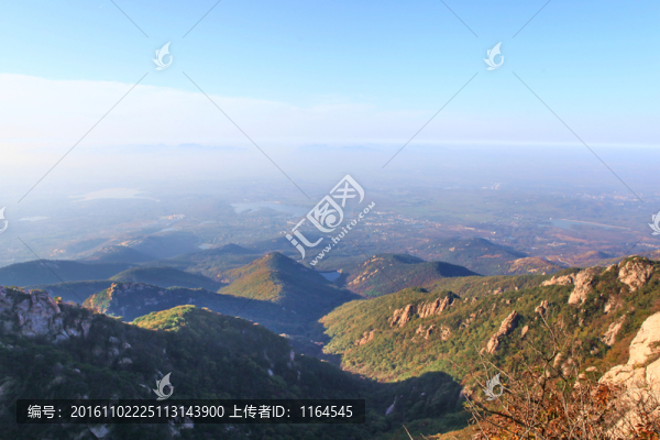山東臨沂龜蒙蒙山景區(qū)風(fēng)光