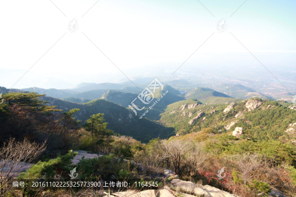 山東臨沂龜蒙蒙山景區(qū)風(fēng)光