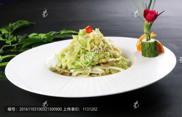 白菜炒粉條