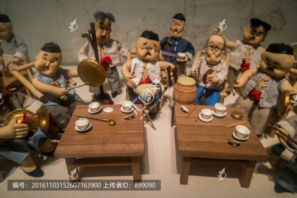 老茶館雕塑