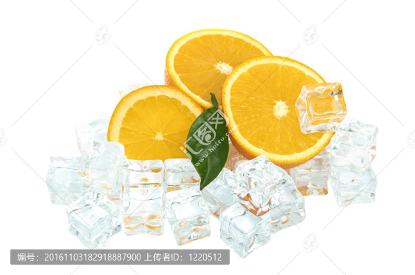 橙和冰