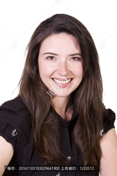 一個漂亮女孩的特寫鏡頭