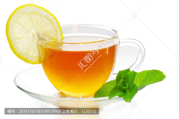 在一杯茶