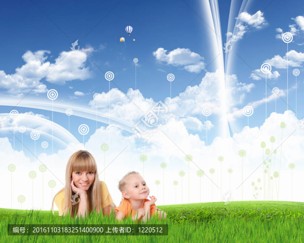 快樂的家庭一起度過時(shí)光