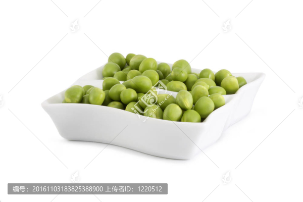 綠色的豌豆