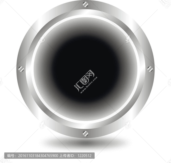 黑色的按鈕