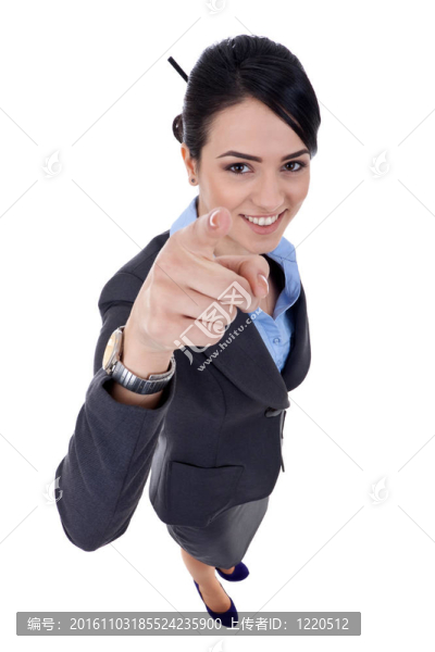 商業(yè)女人指著你