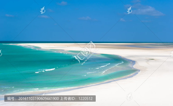 detwah潟湖；索科特拉島島；也門