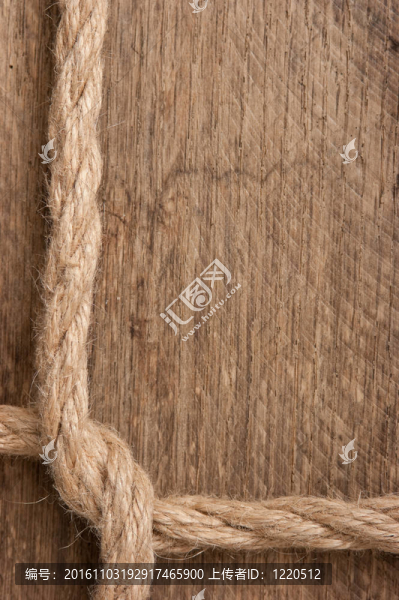 用繩子制成的框架