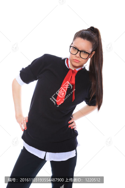 美麗的女商人