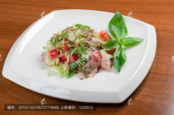 牛肉健康素食沙拉