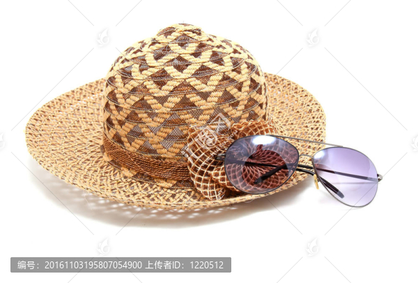 帶太陽(yáng)眼鏡的帽子