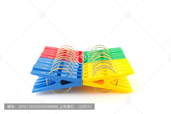 彩色衣夾