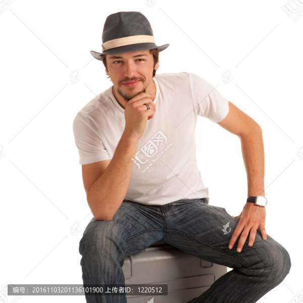 英俊的年輕人
