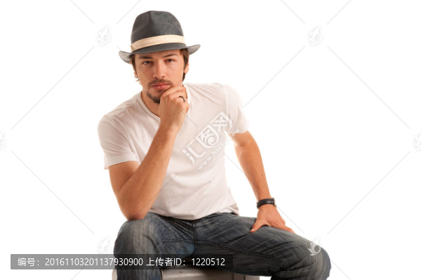 英俊的年輕人