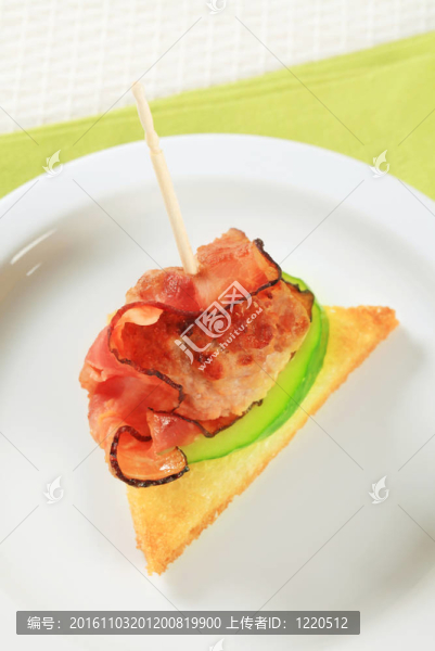 肉丸三明治