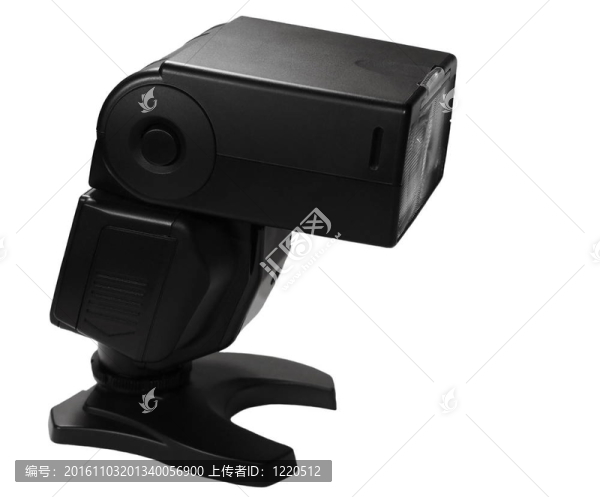 白色的相機(jī)閃光燈