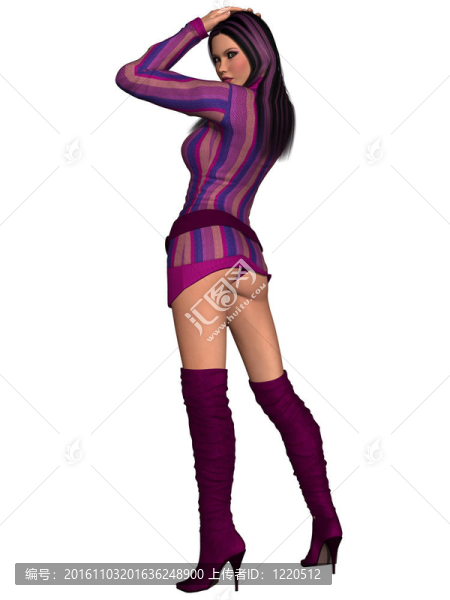 性感的冬天的衣服