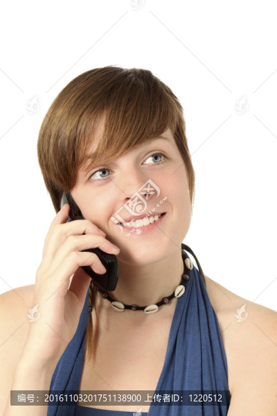 帶手機的女人