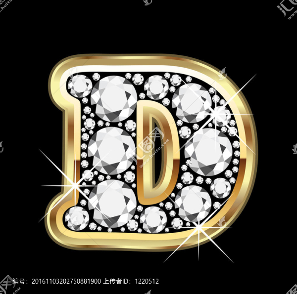 鉆石珠寶D金
