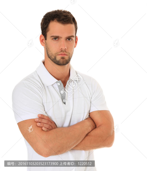嚴(yán)肅的男人