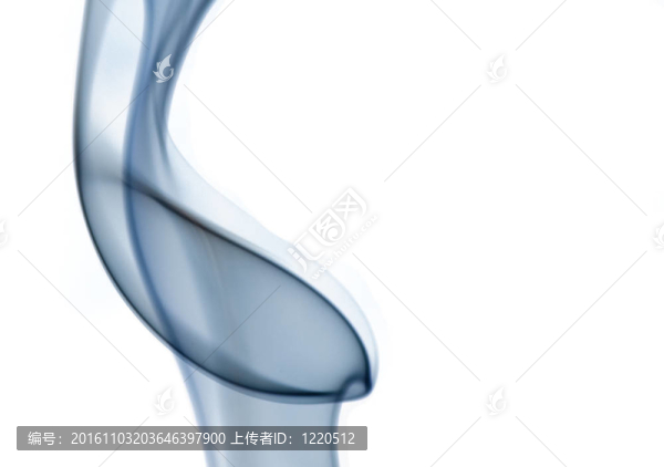藍色的煙霧