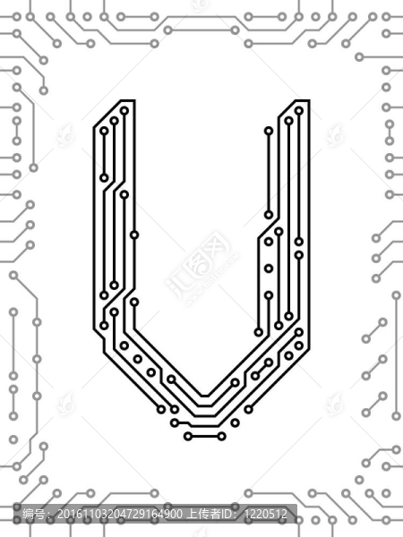印刷電路板的字母表