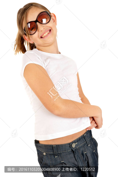 可愛(ài)的年輕女孩