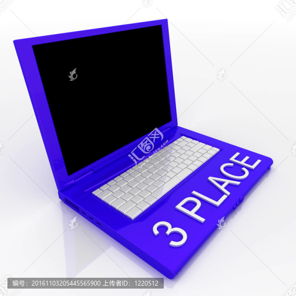 具有字3位的筆記本電腦
