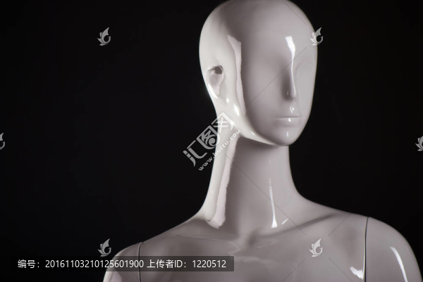女性時裝模特頭