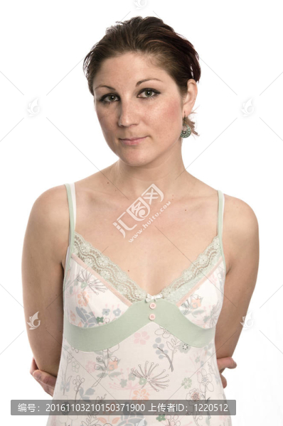 晚禮服的漂亮女人
