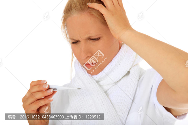 女人感到不適