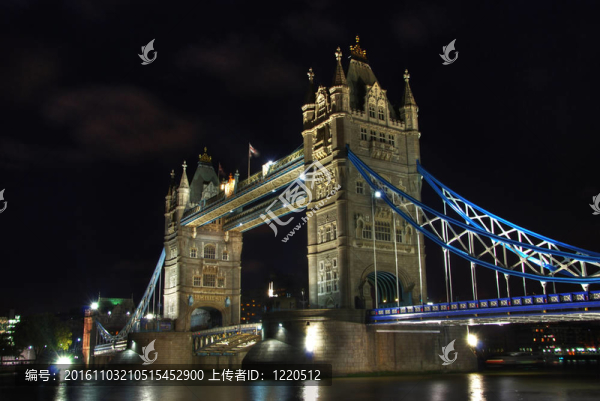 夜晚的塔橋