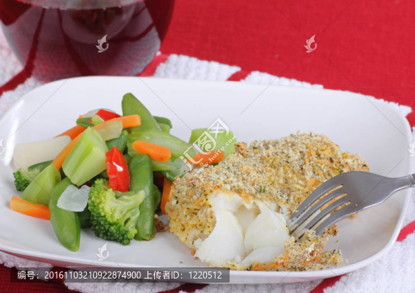 裹粉魚片晚餐