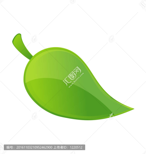 單葉標(biāo)志綠顏色