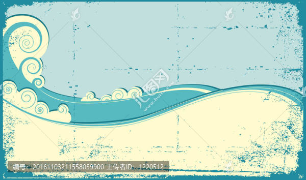 波背景