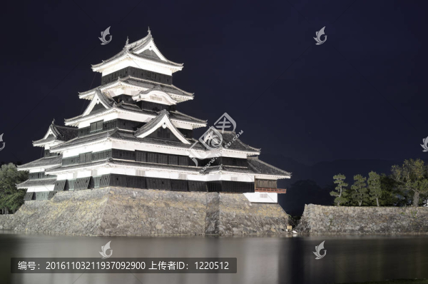 Matsumoto松本城堡；日本