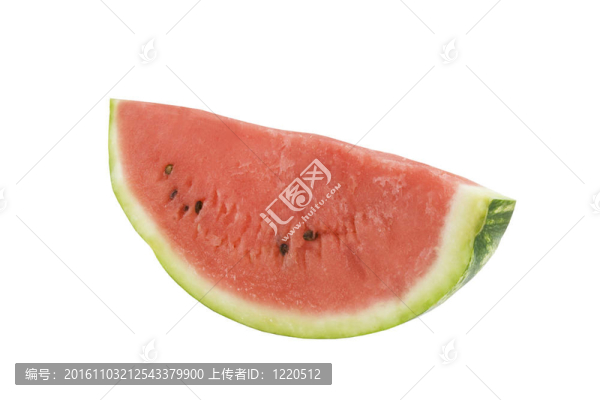 白色背景上的西瓜
