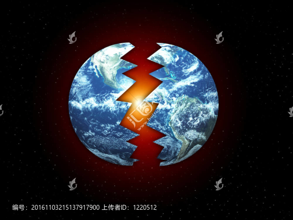 破碎的地球