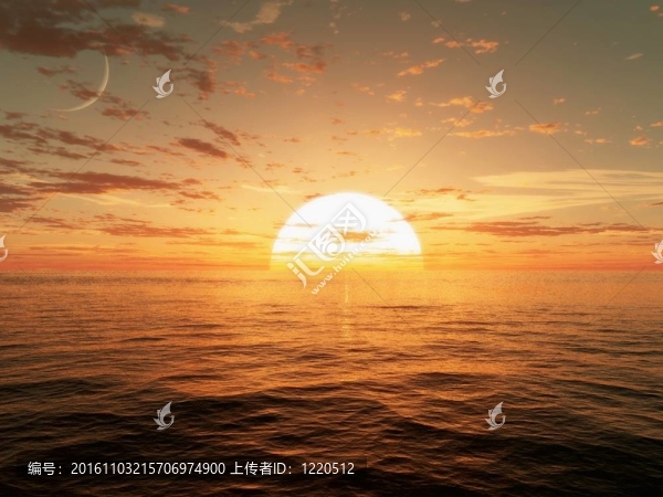 海洋日落