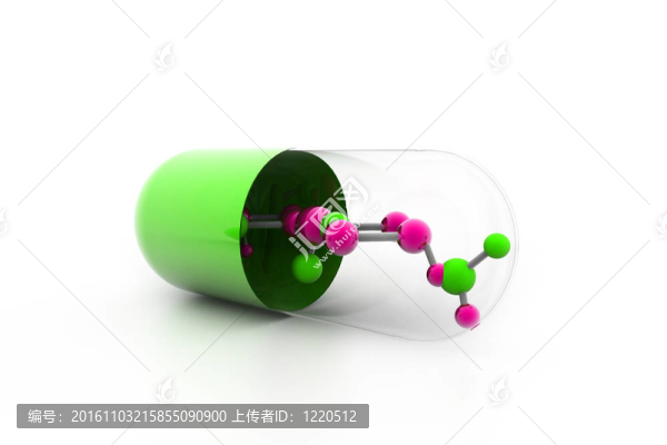 膠囊內(nèi)的分子