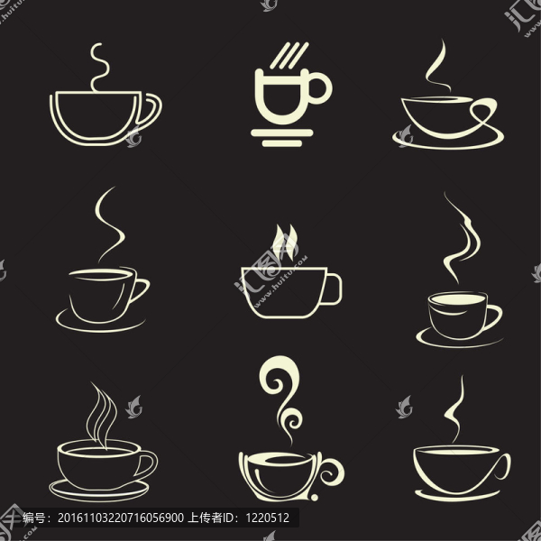 咖啡杯-圖標(biāo)